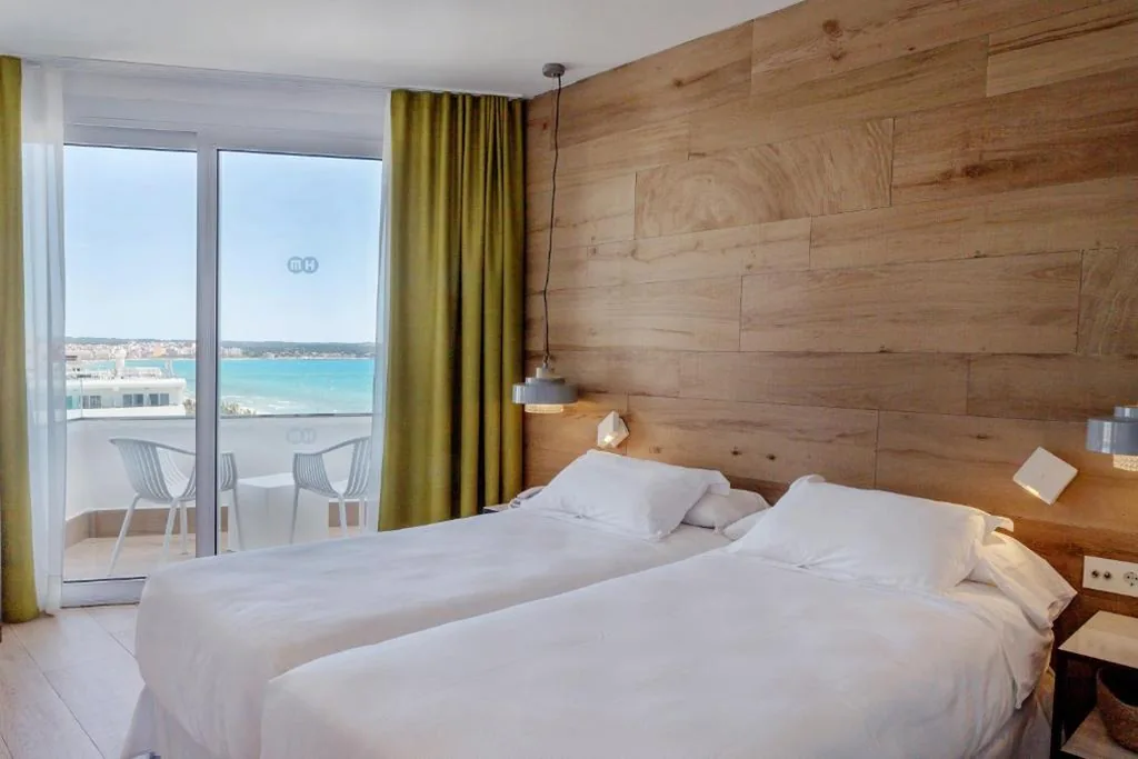 Twin Room with Side Sea View and Balcony — HM Gran Fiesta