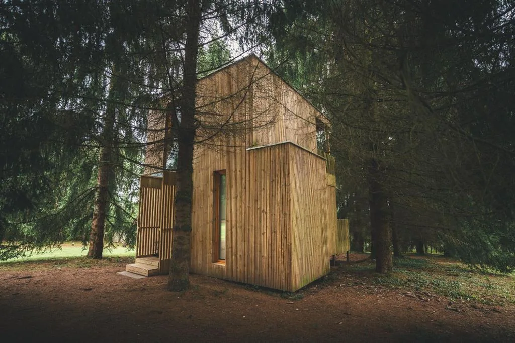Cabaña con vistas al jardín — HolaCamp Camino Apartamentos Turísticos