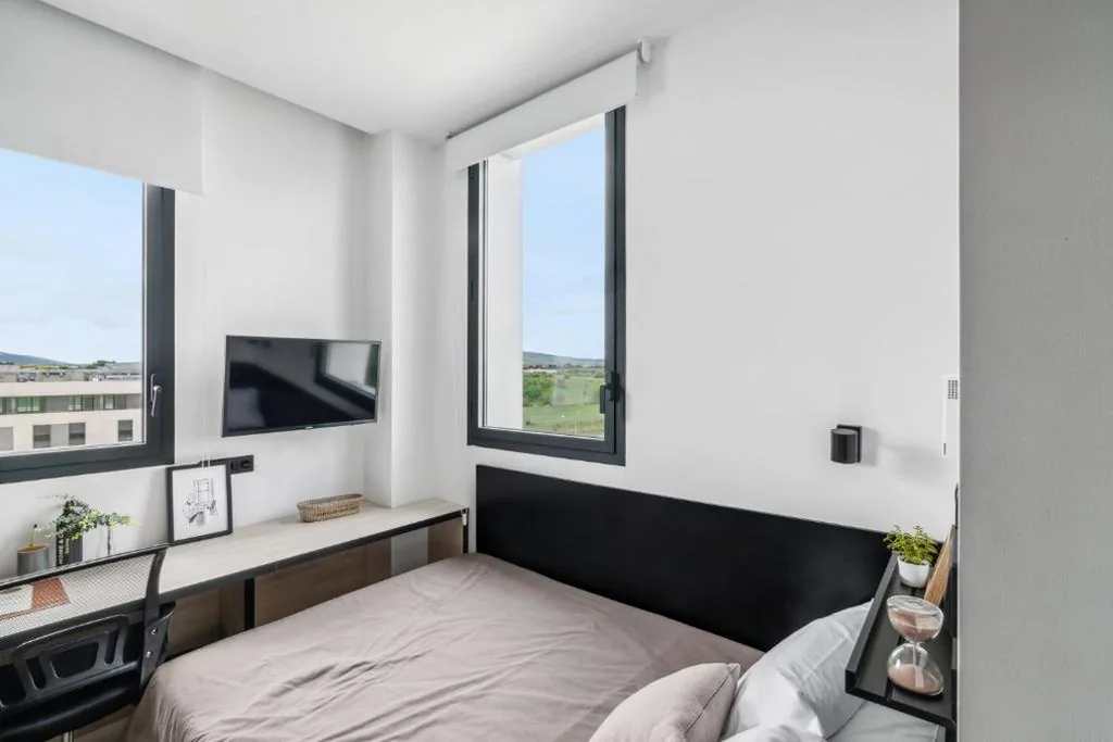 Deluxe tweepersoonskamer — Home and CoLiving Pamplona