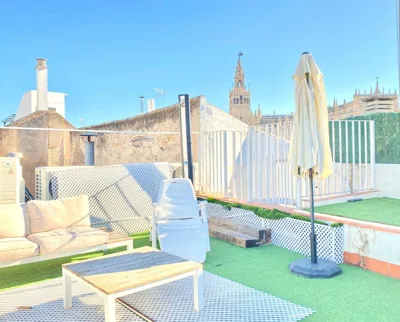 HomeySeville Top-notch Cathedral house with private rooftop terrace and parking opt — foto 12