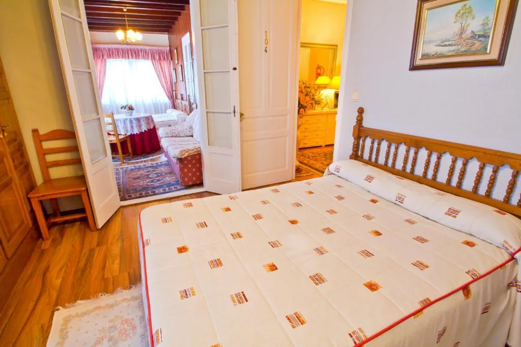 Vierbettzimmer mit Meerblick — Hospedaje Roiz