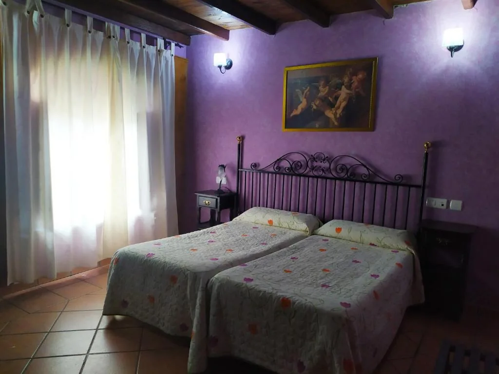 Tweepersoonskamer - 1 of 2 bedden — Hospedium Hotel Rural Soterraña