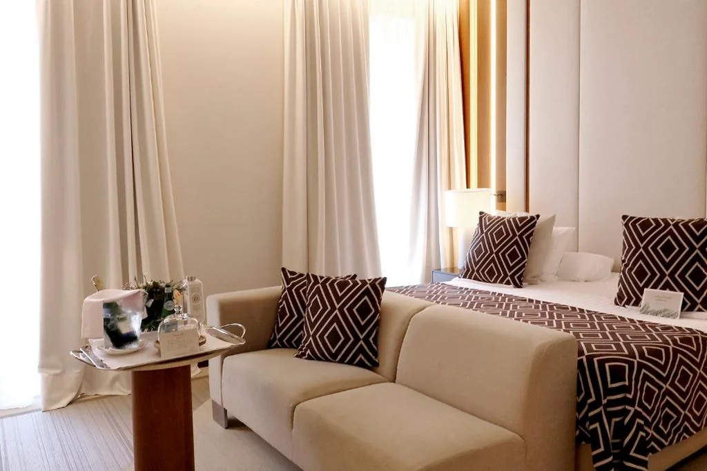 Chambre double avec balcon — Hospes Amérigo, Alicante, a Member of Design Hotels