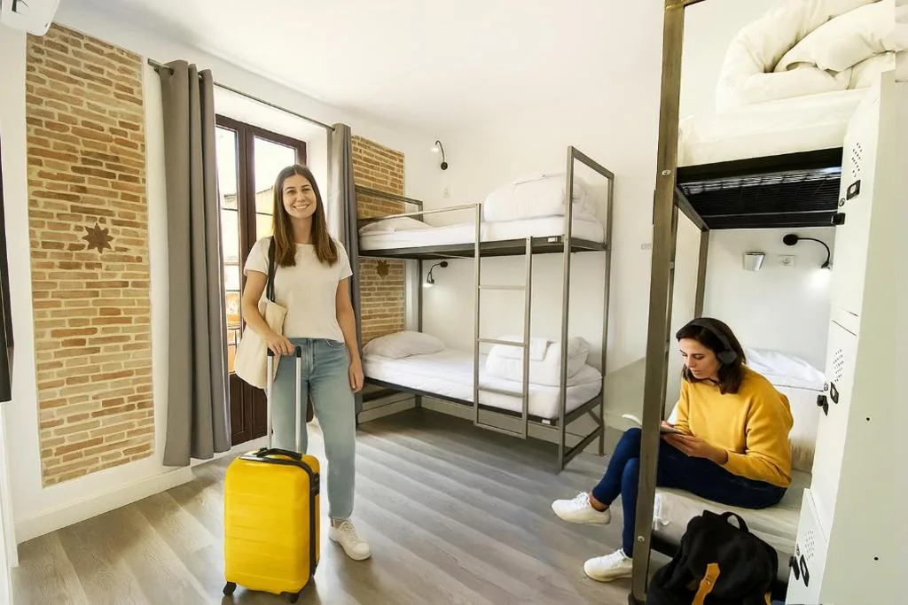 Einzelbett im Frauenschlafsaal mit 4 Betten — Host53