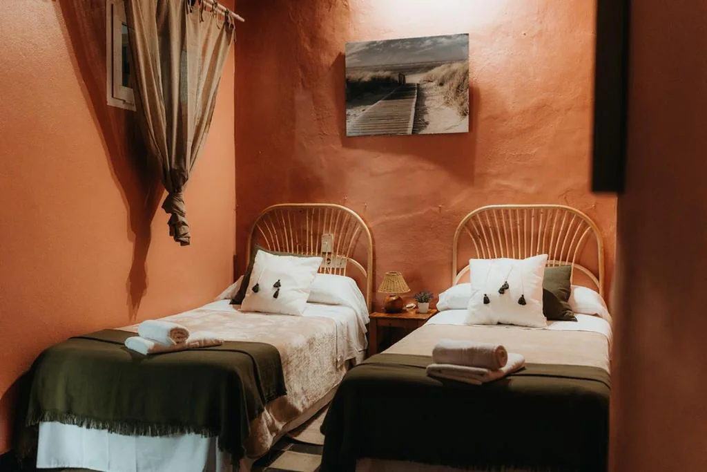 Economy-Doppelzimmer - 1 oder 2 Betten — Hostal Africa
