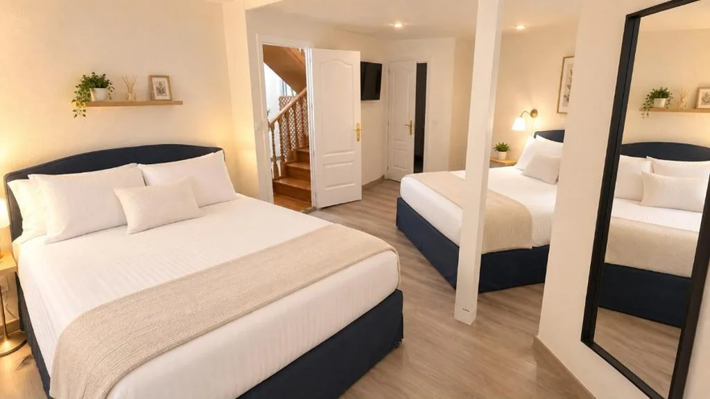 Vierpersoonskamer — Hostal Alfonso XIII
