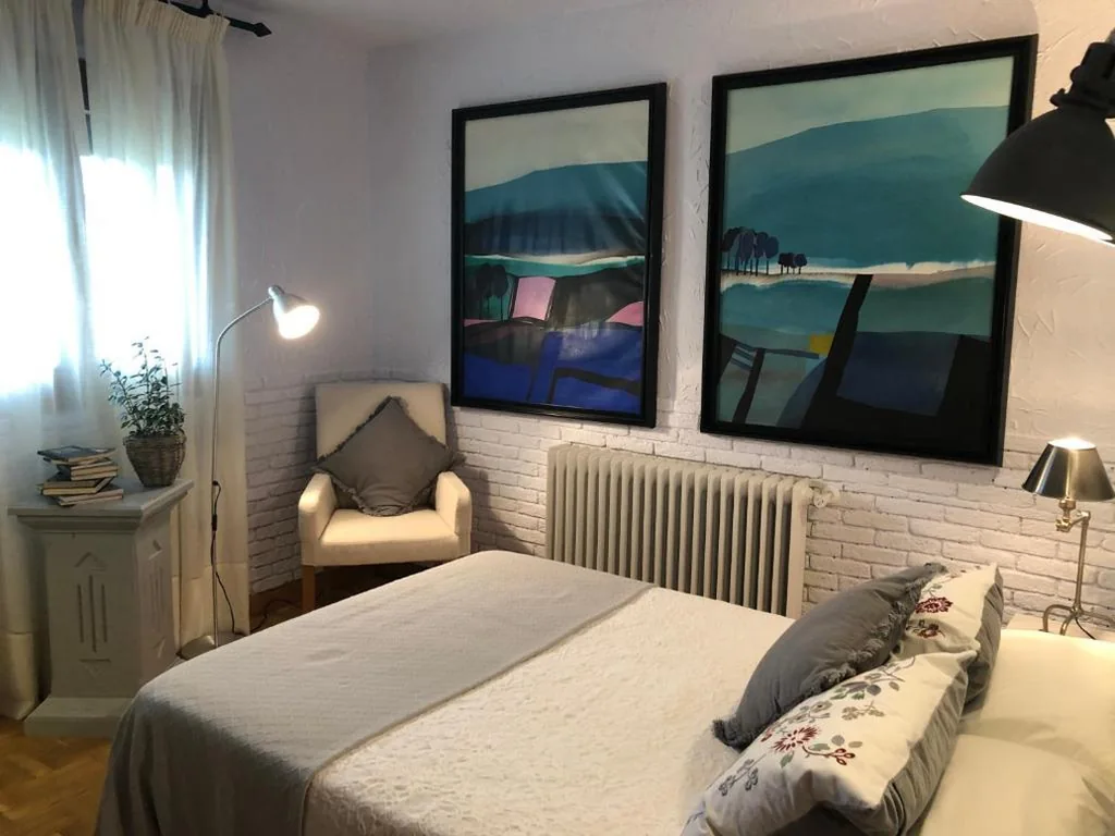 Kleine tweepersoonskamer — Hostal Arostegui
