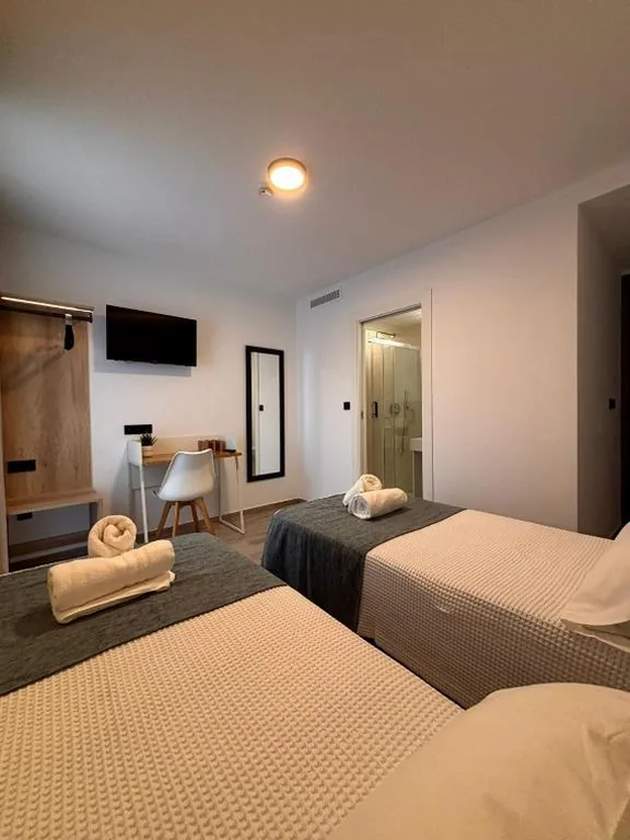 Deluxe-tweepersoonskamer - 1 of 2 bedden — Hostal Boutique Hs Puerto Lumbreras