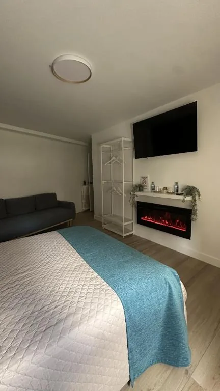 Junior Suite con vista sul giardino — Hostal Casa Amalia