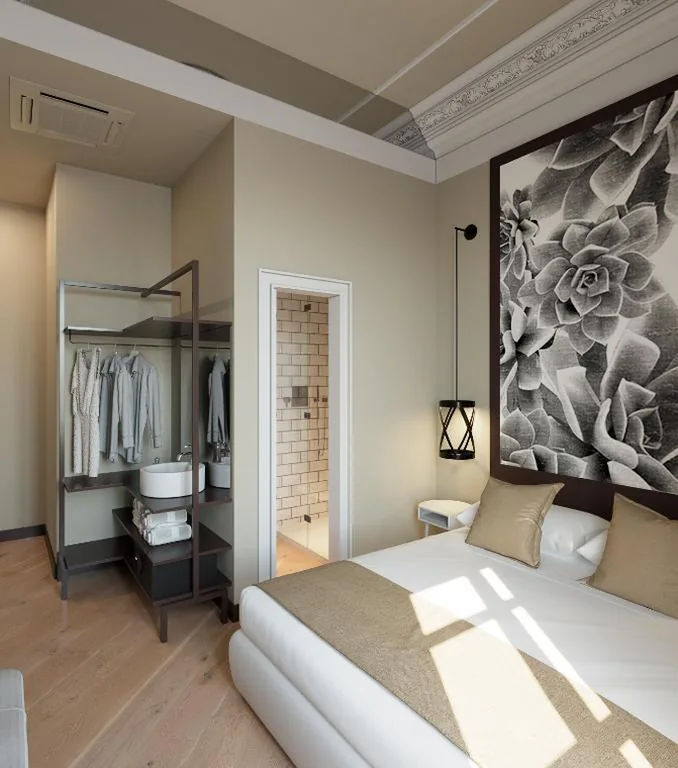 Habitación Doble Superior - 1 o 2 camas — Hostal Central Barcelona