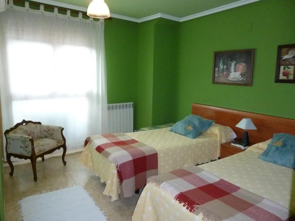 ダブルルーム（ベッド2台） — Hostal Ciudad de Nájera