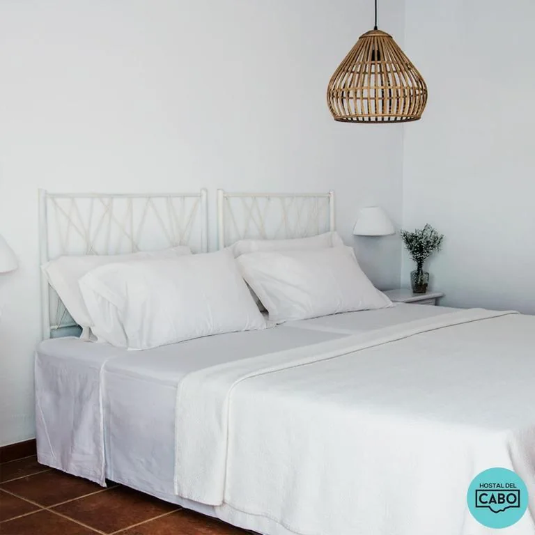 Camera Doppia con vista sul mare - 2 letti — Hostal del Cabo