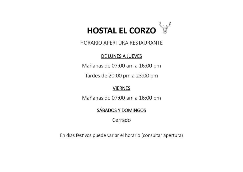 Hostal El Corzo