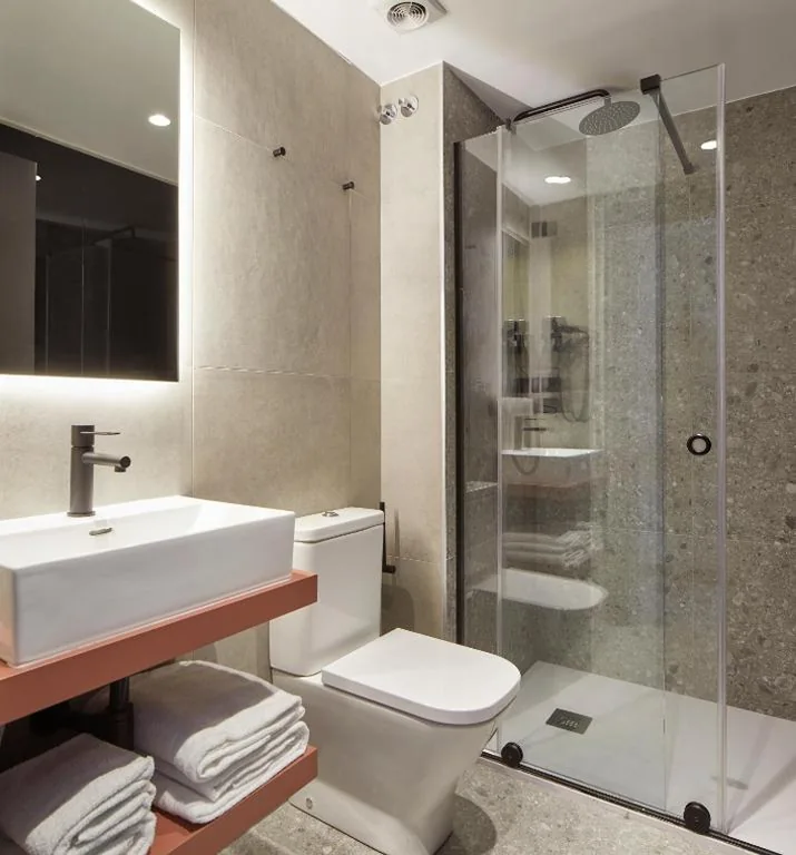 Zimmer mit 2 Einzelbetten – Dachgeschoss — Hostal Espoz y Mina
