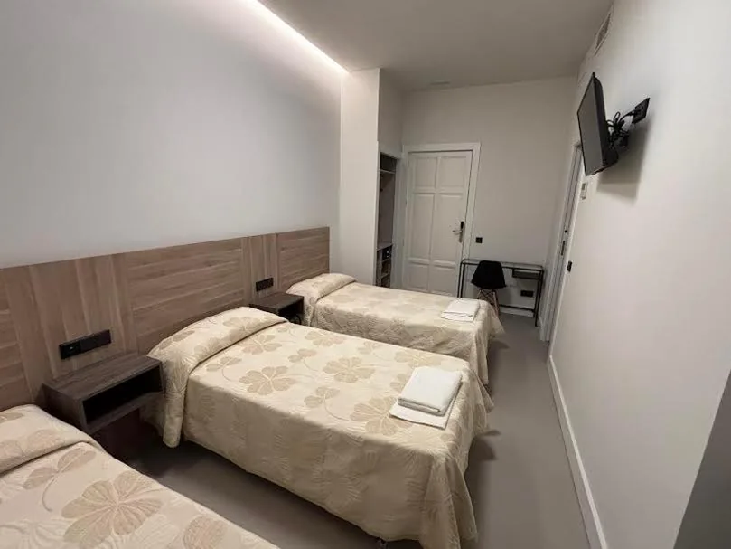 Tweepersoonskamer met 2 aparte bedden — Hostal Excelsior