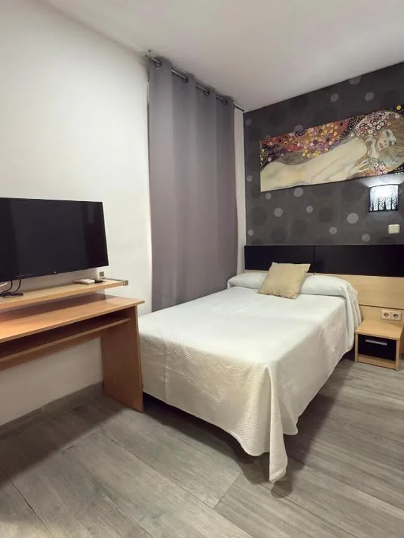 Habitación Individual Superior con baño privado — Hostal Falfes
