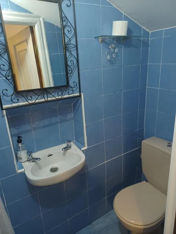 Zweibettzimmer mit eigenem Bad — Hostal Forest