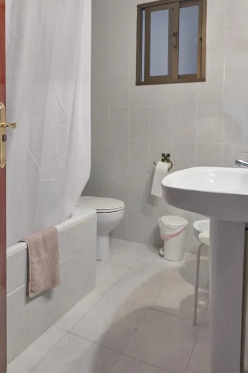 Habitación Individual Estándar con baño compartido — Hostal Guerra