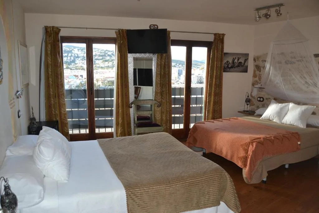 Familienzimmer mit Meerblick — Hostal La Garita