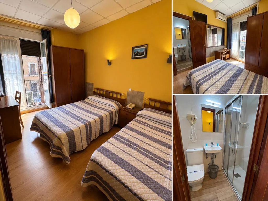 Habitación Triple — Hostal La Perla Asturiana