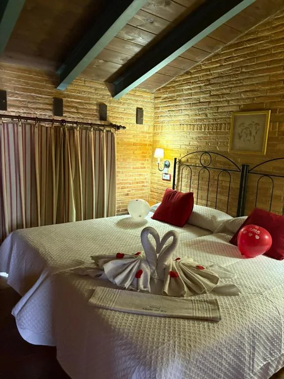 Doppelzimmer mit 2 Betten — Hostal meson del rey