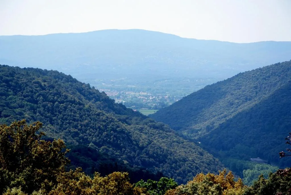 Camera Doppia con vista sulle montagne — Hostal Montserrat