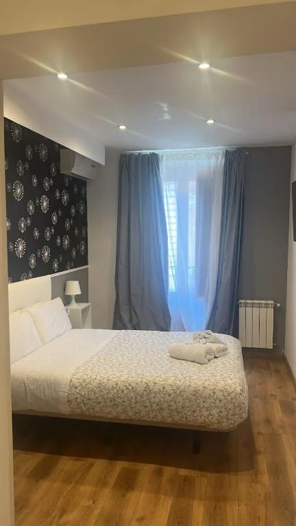 専用バスルーム付きダブルルーム — Hostal New Life Madrid