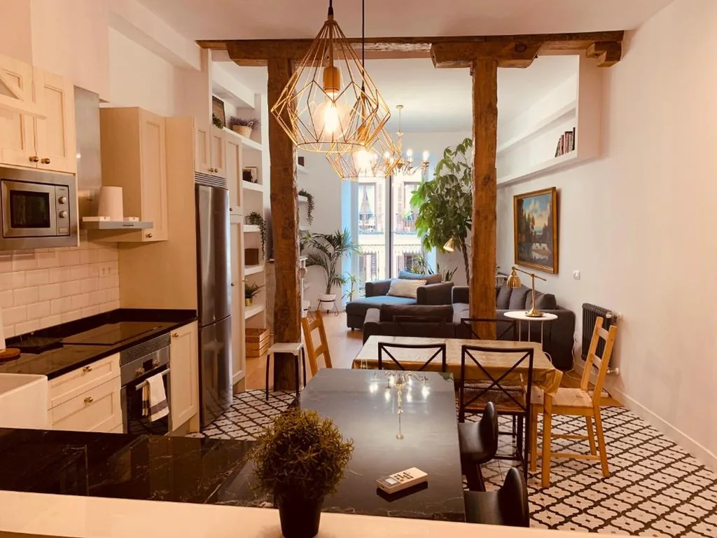 Appartement met balkon — Hostal Patria Madrid