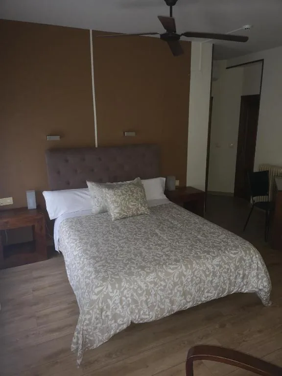 市街の景色を望むデラックスダブルルーム - ベッド1台または2台 — Hostal Plaza