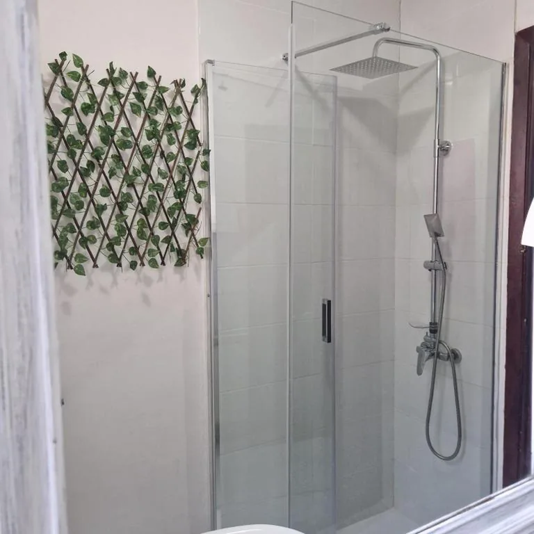 Basic-Dreibettzimmer mit Gemeinschaftsbad — Hostal Real