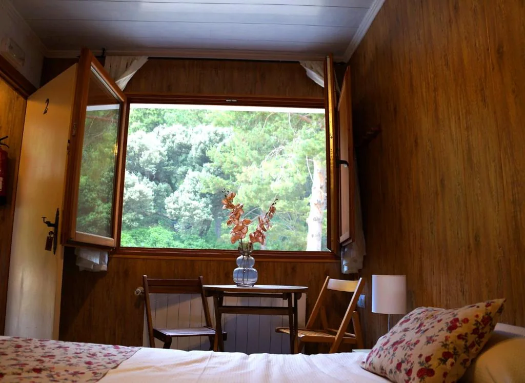 Doppelzimmer – 2 Einzelbetten — Hostal Restaurante de Montaña Pous de la neu