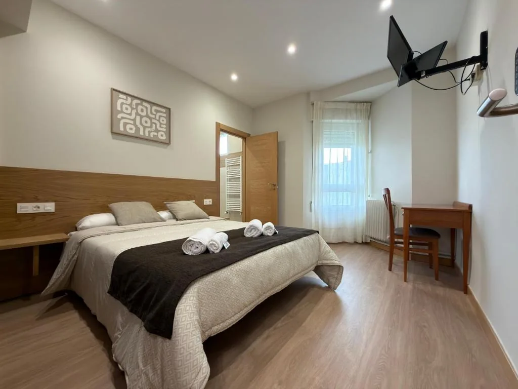 Zimmer mit Doppelbett — Hostal Restaurante Iruñako