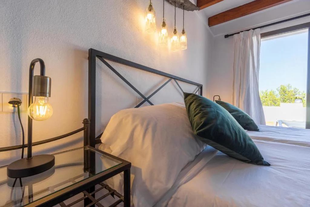 Chambre double avec vue sur la mer — Hostal Restaurante Pou des Lleó