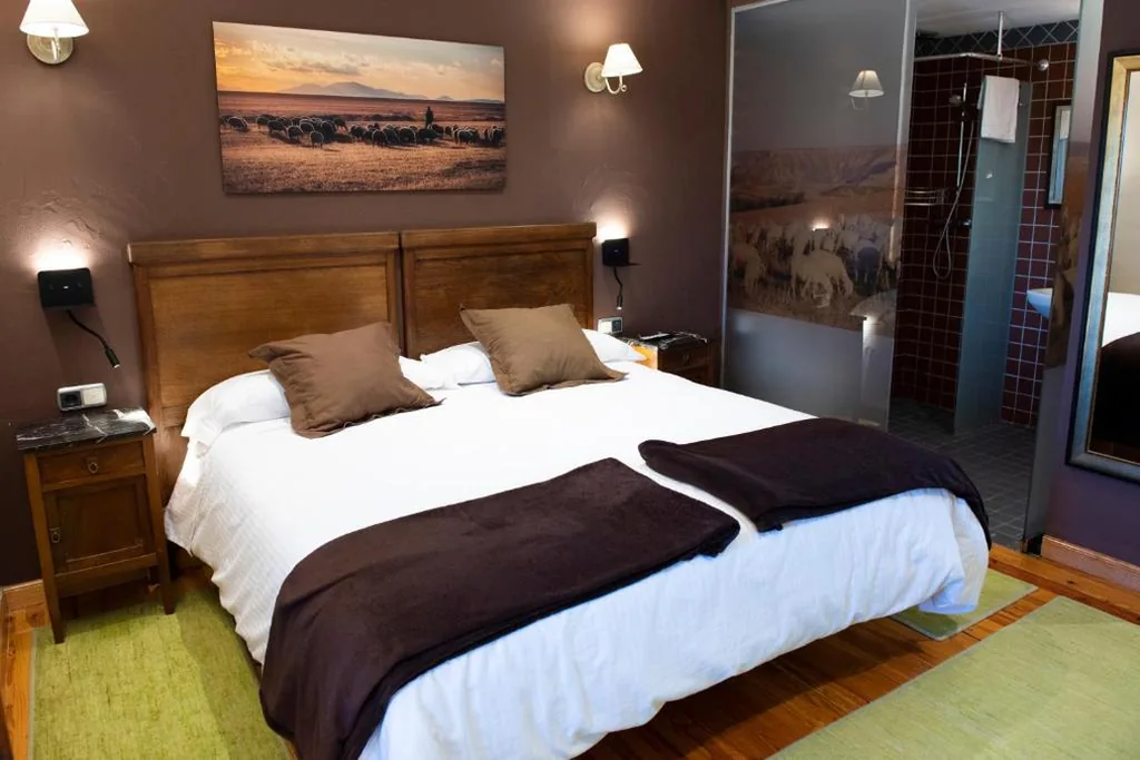 Doppelzimmer mit 1 oder 2 Betten — Hostal Rural Txapi Txuri Logis Hotels