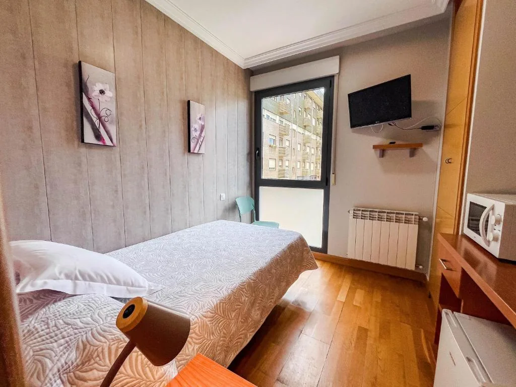 Chambre individuelle — Hostal Santiago 2