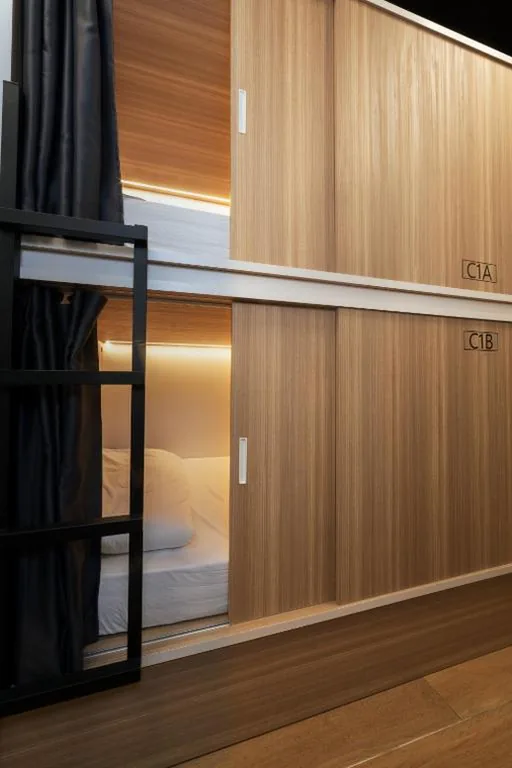 Litera en habitación compartida mixta — Hostal Siesta & Go Nuevos Ministerios