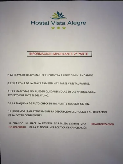 Hostal Vista Alegre — 照片 11