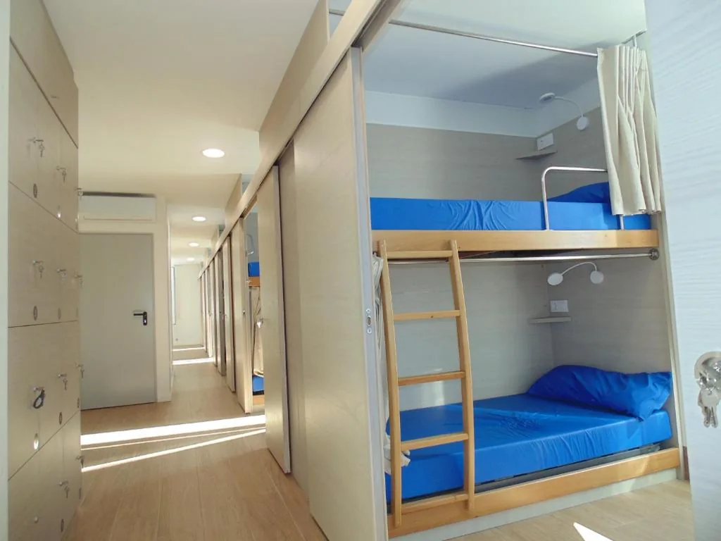 混合宿舍双层床位 — Hostel Albergue O Mesón