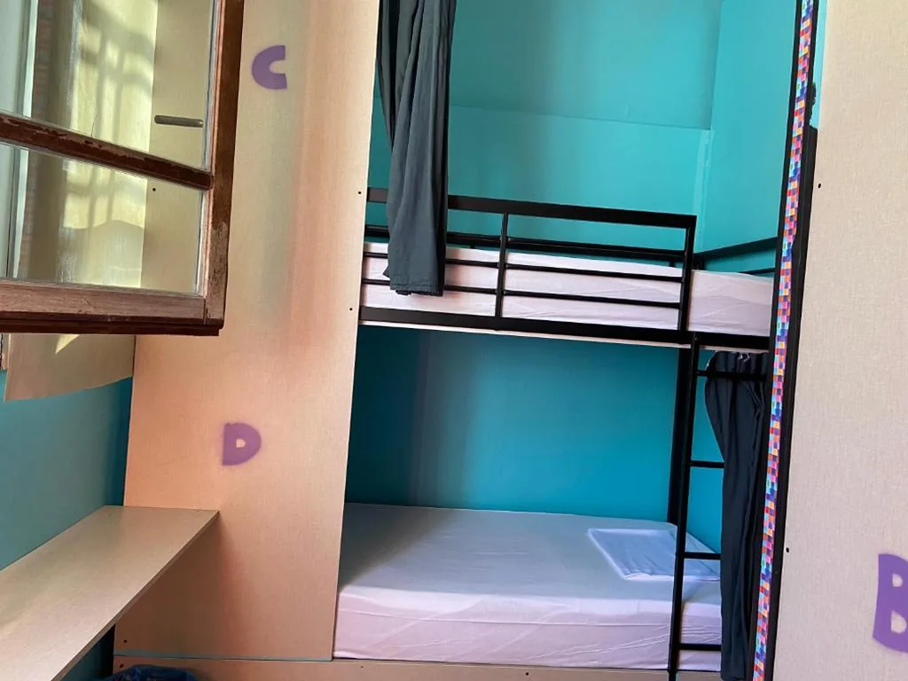 Bed in 4-Bed Mixed Dormitory Room — Hostel Center Madrid