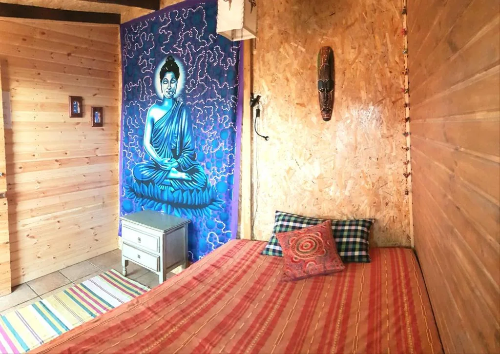 Camera singola Standard con bagno in comune — Hostel Los Duendes del Sur