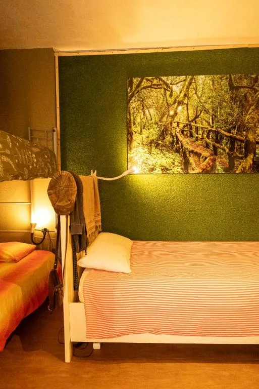 Cama individual en habitación compartida - 4 camas — Hostel Tenerife