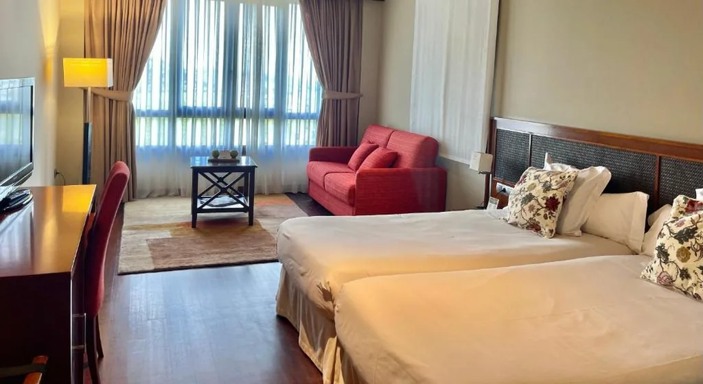 Superior-Doppelzimmer mit Panoramablick — Hosteria de Torazo Nature Hotel & Spa