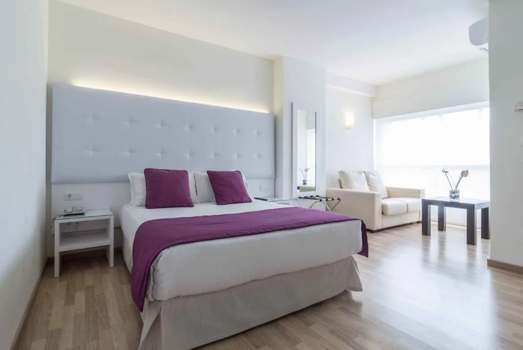Camera Doppia Superior con vista sul mare (2 adulti + 2 bambini) — Hotel Albahia Alicante