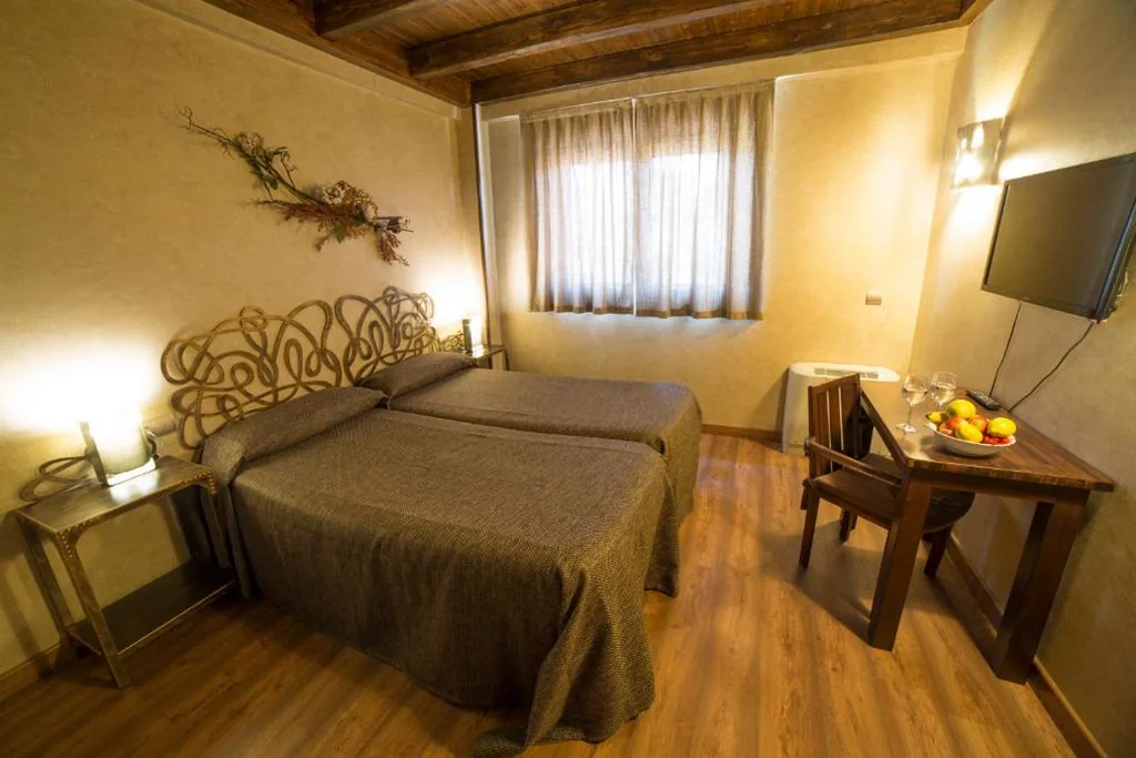 Chambre double Deluxe — Hotel Albergue La Casa Del Peregrino