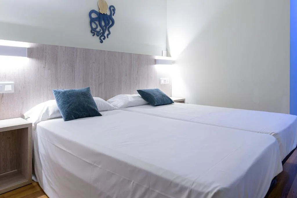 Quarto Duplo Económico - 1 ou 2 camas — Hotel Alda Ribeira