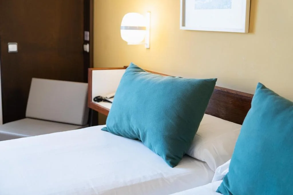 Chambre double - 1 ou 2 lits — Hotel America Igualada