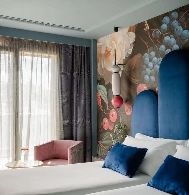 Superior-Doppelzimmer mit Terrasse – 1 oder 2 Betten — Hotel Antik San Sebastián