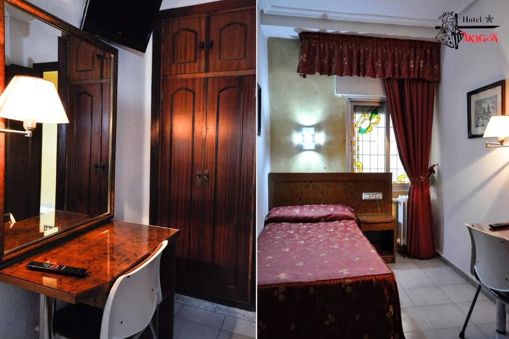 Doppelzimmer mit Zustellbett — Hotel Aragón