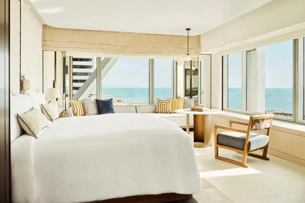 Camera laterale Seascape con letto matrimoniale extra large - Fronte mare — Hotel Arts Barcelona