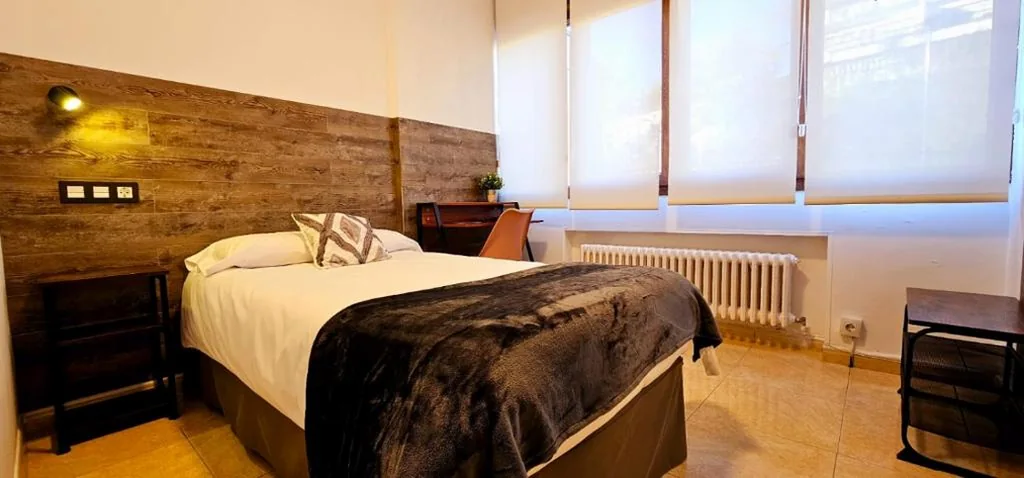 Camera Singola con bagno privato — Hotel Artxanda Bilbao, Parking Gratuito en el Exterior Junto al Hotel,